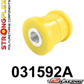 Silentblok nápravy Zadní nápravnice silentblok Sport 031592A (Zadní nápravnice polyuretanové tvrdé tuningové lůžko silentblok Sport)