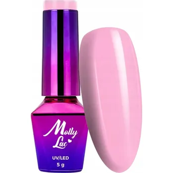 Lak na nehty Hybridní lak barevný lak Molly Lac Colourful 5 ml