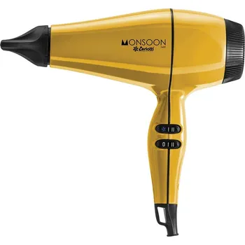Fén Ceriotti Monsoon 3400 Yellow Hair Dryer 2000 W