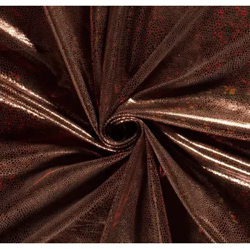 Lamé vzorované v hnědé barvě 02213/060