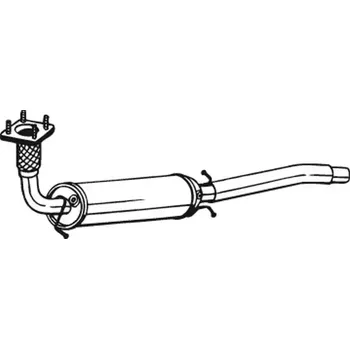 Filtr pevných částic BOSAL Filtr pevných částic BS 095-809 + DOPRAVA ZDARMA!