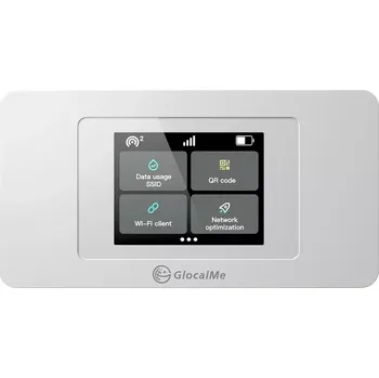 Síťový prvek Přenosný 4G/LTE Wi‑Fi router GlocalMe Duoturbo s Cloud SIM