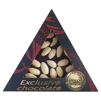 Čokoláda SEVERKA Hořká čokoláda s mandlemi 60g