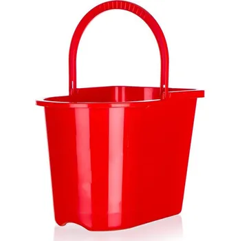 kbelík Brilanz Kbelík obdélníkový 15 l, mix barev červená a modrá