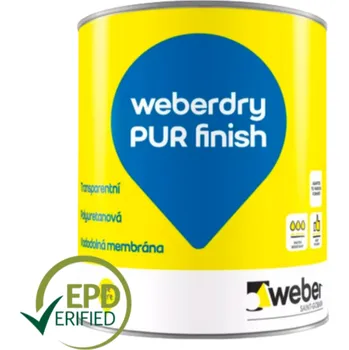 Weberdry PUR finish - 1 kg 1 kg (ks) - množstevní sleva při odběru nad 15 000 Kč