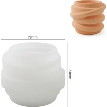 Forma na odlévání Silikonová forma Váza kroucená 765 78x64mm