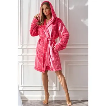 Dámský župan Dámský župan LaL 2550 Amira Malinově červená S