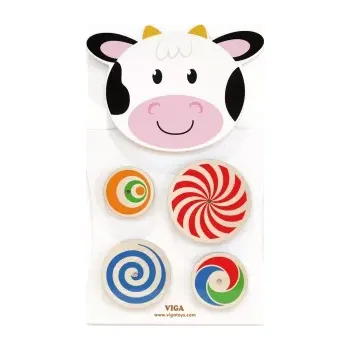 Viga Toys nástěnná hra vzory Fudge