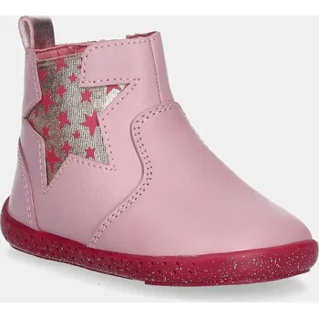 Dámské kozačky Kožené kotníkové boty Agatha Ruiz de la Prada růžová barva, 251906 251906.19.23 30X, EUR 21