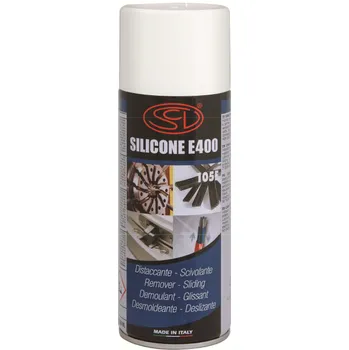 Siliconi Commerciale SPA SILICONE E400-mazivo se silikonem sprej 400ml
