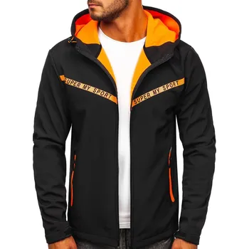 Černá pánská přechodová softshellová bunda Bolf KS2181 - M