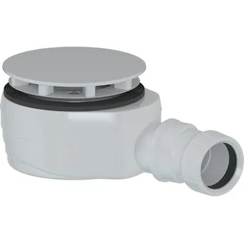 Sifon Polysan Vaničkový sifon, průměr 90mm, DN40, nízký, krytka bílá