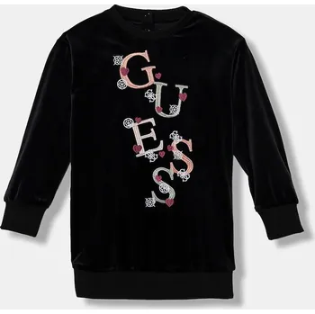 Dívčí šaty Dívčí šaty Guess K5BK14.K0232.9BYA černá 99X, vel. 118-122