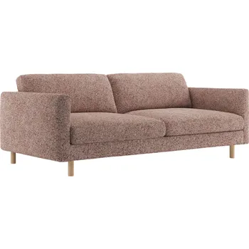 Pohovka Micadoni Růžová čtyřmístná pohovka Eden 209 cm