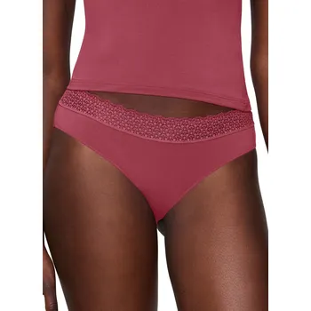 Kalhotky Dámské kalhotky TRIUMPH FEEL OF MODAL TAI SWEET MARSALA S 0