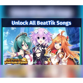 Počítačová hra Neptunia Virtual Stars - Unlock All BeatTik Songs DLC