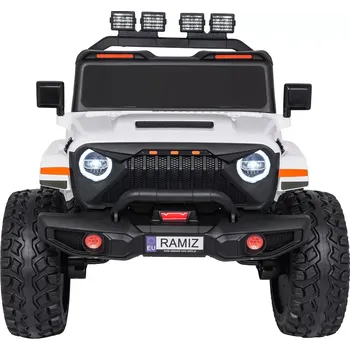 Dětské elektrovozidlo Dětské elektrické autíčko Extreme Sport 4x4, bílé