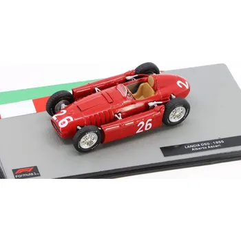 autíčko Centauria Lancia D50 F1 #26 Season 1955 Alberto Ascari 1:43 - časopis s modelem Lancia F1 D50 - kovový model auta