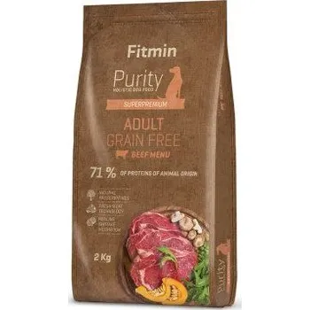 Krmivo pro psa Fitmin Purity Adult Beef Grain Free kompletní krmivo pro psy 2 kg