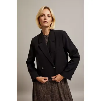 Dámská casual bunda Marisse Women's Jacket Z-Mr-4510 Black Marisse černá | krémová | vícebarevná 3238862