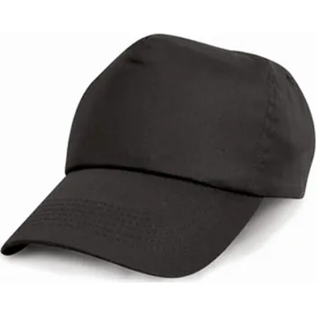 Pokrývka hlavy Result Unisex kšiltovka RC005X Black Wide