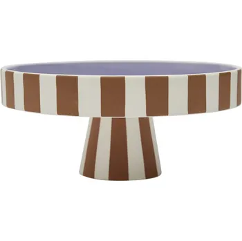 OYOY, Patera na dort Toppu, 20 x 20 cm, hnědo-fialová - Formadore