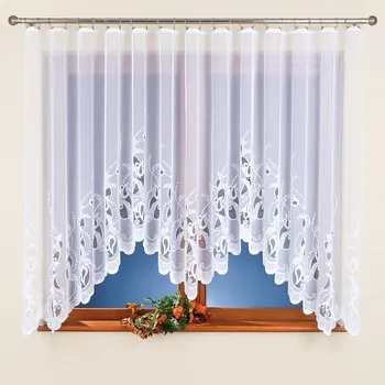 Záclona Výprodej Levné Hotové Záclony Justi 300x126 (SW)