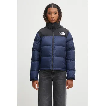 Péřová bunda The North Face 1996 Retro Nuptse tmavomodrá barva, zimní, NF0A3XEOGOB1 59X, vel. XL