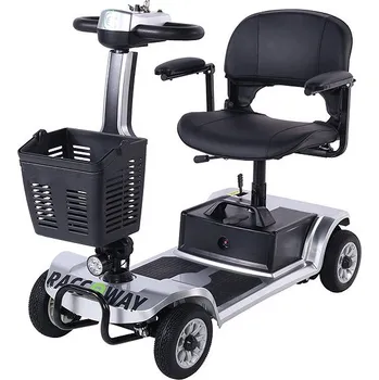 Elektrický skútr RACCEWAY SOLID, světle modrý