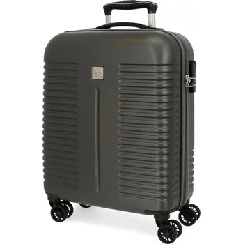 ABS Cestovní kufr INDIA Antracita, 55x40x20cm, 38L, 5089122 (small)