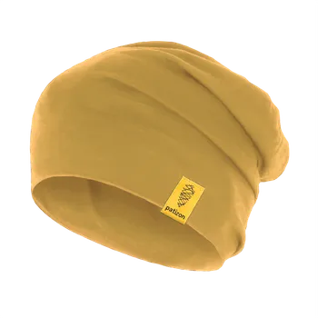Čepice Patizon MERINO BEANIE Honey Gold