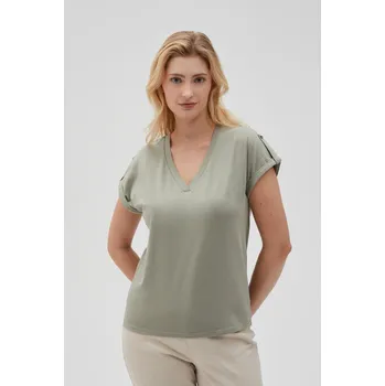 Marisse Women's T-Shirt L-Ts-4621 Olive Moodo kaki | zelená | krémová 3271421