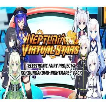 Počítačová hra Neptunia Virtual Stars - Electronic Fairy Project x Kokounoakumu-Nightmare Pack DLC