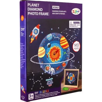 Výtvarná sada Kreativní sada Vesmír - malování s nalepovacími diamanty