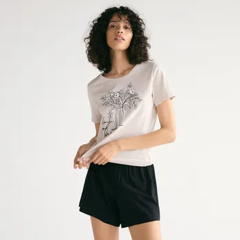 Reserved - Dvoudílná pyžamová souprava - černý - 055EY-99X - 055EY-99X-S