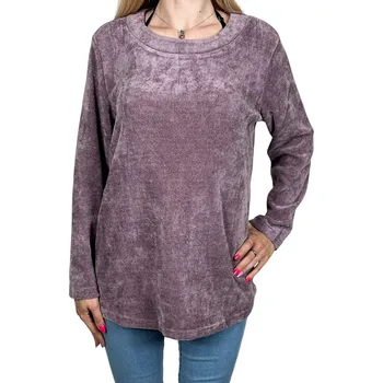 Dámská halenka Dámská halenka s dlouhým rukávem BATY Barva: Růžová, Velikost: 3XL