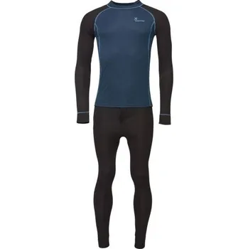 Pánské termoprádlo Pánský funkční termoset KLIMATEX Dasty tmavě modrá, XXL Velikost: S