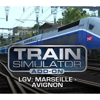 Počítačová hra Train Simulator - LGV: Marseille - Avignon Route Add-On DLC