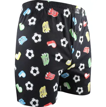 Pánské spodní prádlo KARLOS pánské bavlněné trenýrky Lonka - FOTBAL (LONKA trenýrky Karlos)