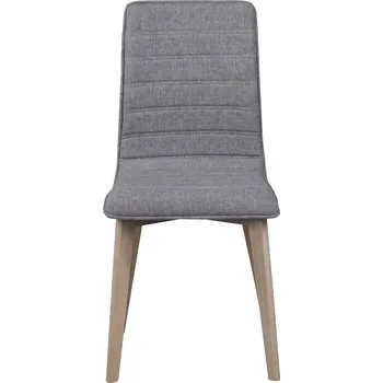 Jídelní židle Rowico Čalouněné jídelní židle, dub, Gracy Barva: světlé šedá; Bílá