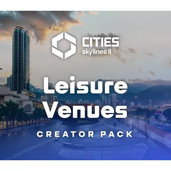 Počítačová hra Cities: Skylines II - Creator Pack: Leisure Venues DLC