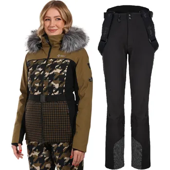 Dámský lyžařský komplet Clair KHK 38 + Rhea BLK 38