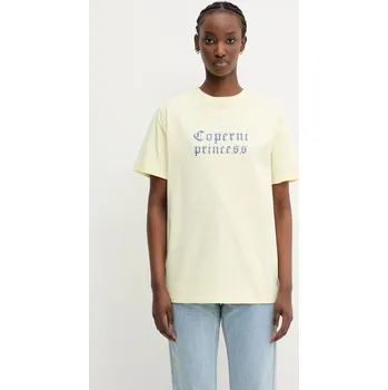 Pánské tričko Bavlněné tričko Coperni x Disney Princess DJS03CRF5017 žlutá 10X, vel. L