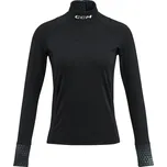 Dámské tričko CCM Neck Guard LS Black XL