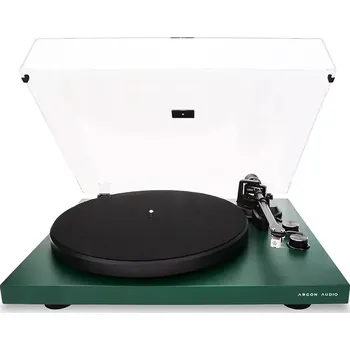 Gramofon Argon Audio TT MK2 Gramofon, ARGON AUDIO Zelená