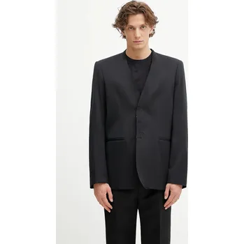 Dámské sako Sako s vlnou MM6 Maison Margiela x MM6 Wardro černá barva, SH0BN0007.M35153.900 99X, vel. M