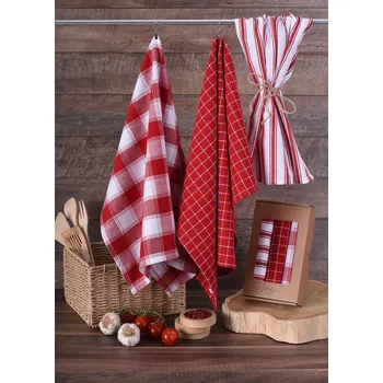 Utěrka 3-dílná sada bavlněných utěrek 50x70cm