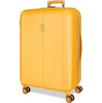 EL POTRO Vera Ochre, ABS Cestovní kufr 72x49x29cm, 81L, 5338824 (medium exp.)