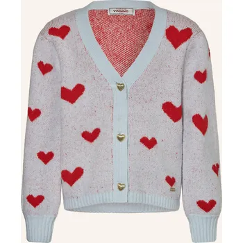 Dámský svetr Vingino Dívčí Pletený Kardigan Manon, tmavě modrá / červená, 152