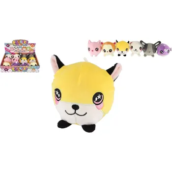 plyšák Teddies Zvířátko 6 druhů 9 cm